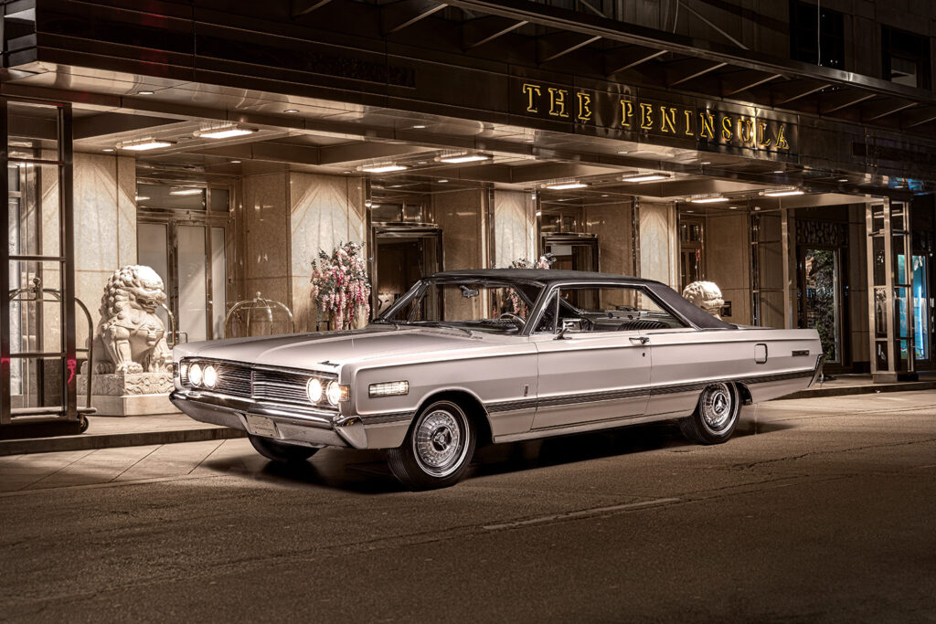 '65 Park Lane in Front of Peninsula Hotel Chicago